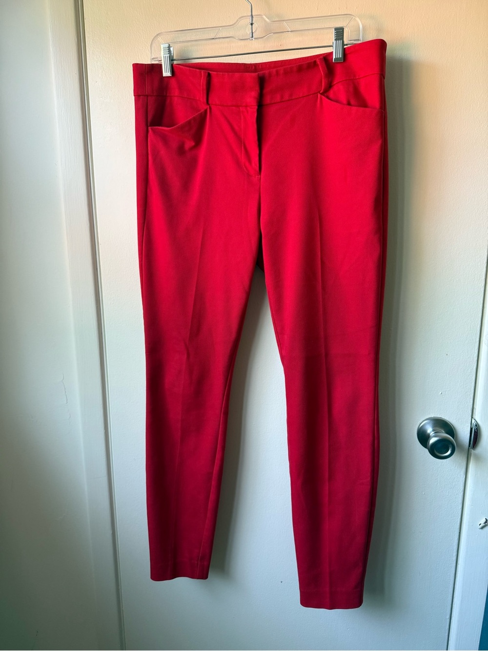 LOFT "Marisa Skinny" ankle-length dress pants